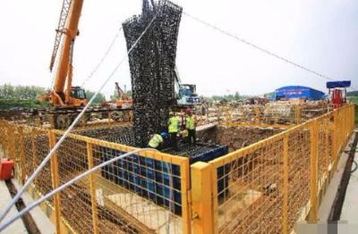 新進(jìn)展！徐州迎賓快速路承臺墩身施工穩(wěn)步推進(jìn)，城市交通動脈再添新動力